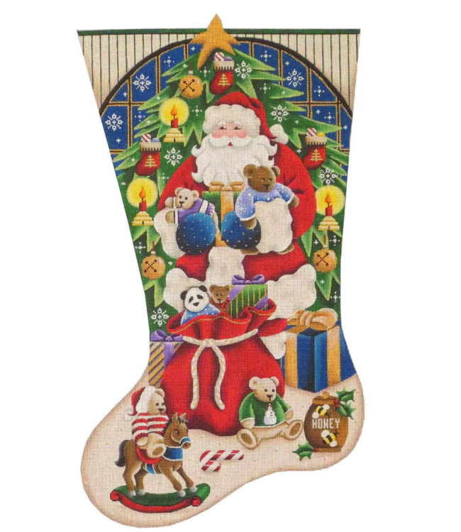 Teddy's for Christmas - Toe Left