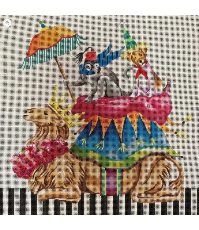 Camel. Monkey  and Dog