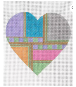Graphic Heart -Pastel
