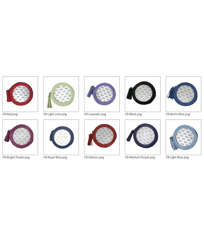 Round Zipper Coin Purse