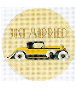 Just Married Art Deco
