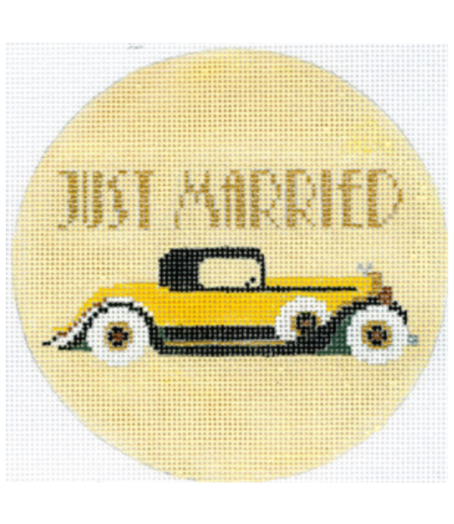 Just Married Art Deco