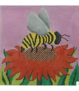 Orange With Bee