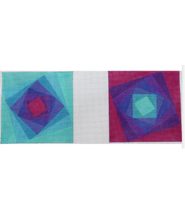 Square Maelstrom Turquoise/Purple