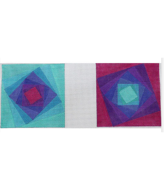 Square Maelstrom Turquoise/Purple
