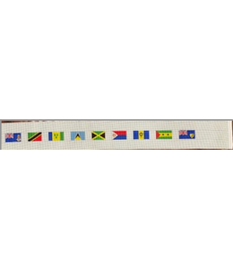 US and British Virgin Islands Flag Belt