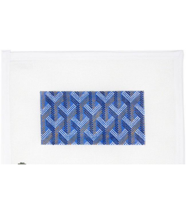 Goyard Inspired Blue