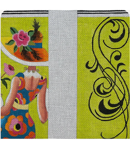 Women with Rose - Eye Glass Case
