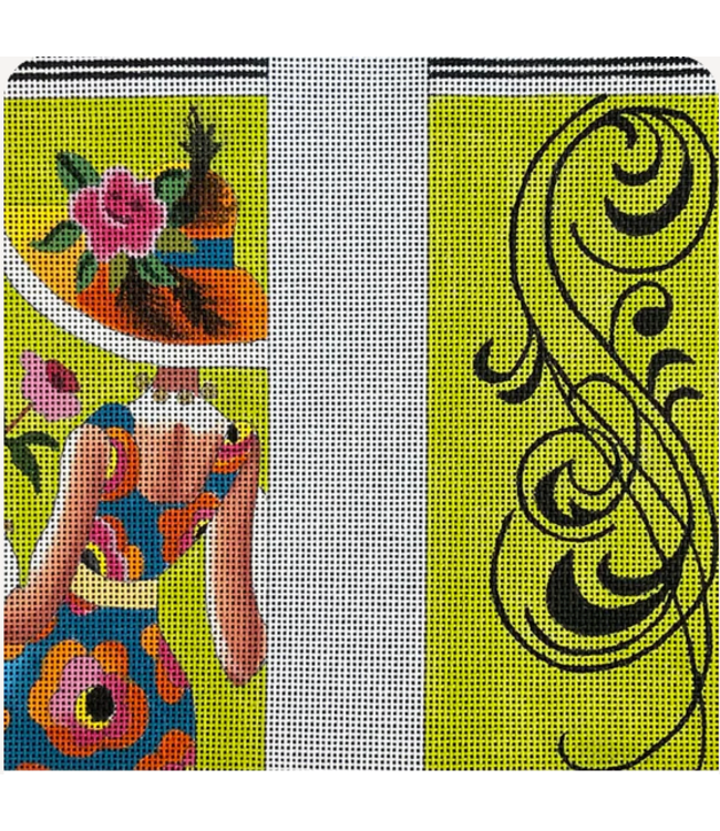 Women with Rose - Eye Glass Case
