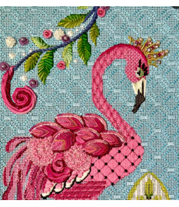 Fabulous Fanny Flamingo Stitch Guide