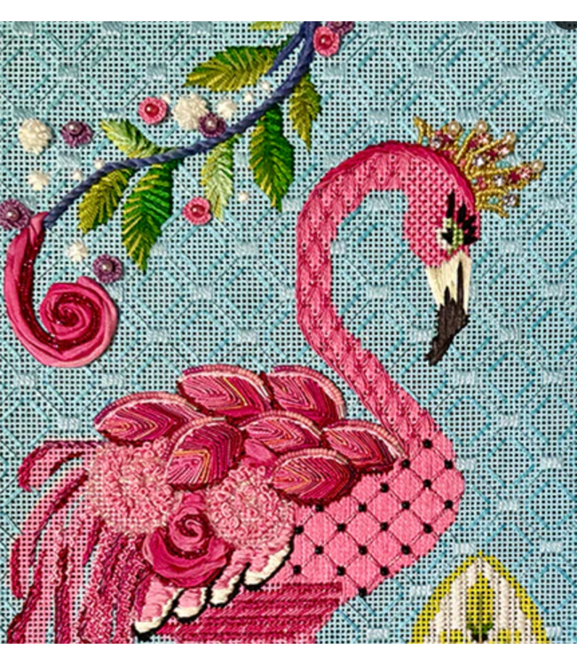 Fabulous Fanny Flamingo Stitch Guide