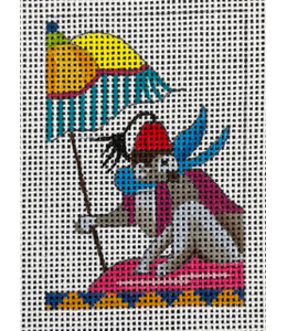 Monkey With Umbrella