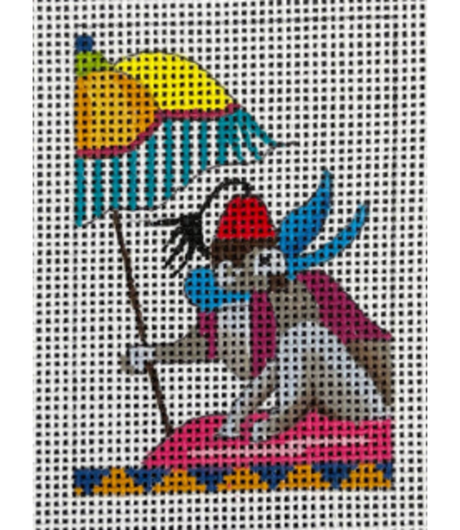 Monkey With Umbrella