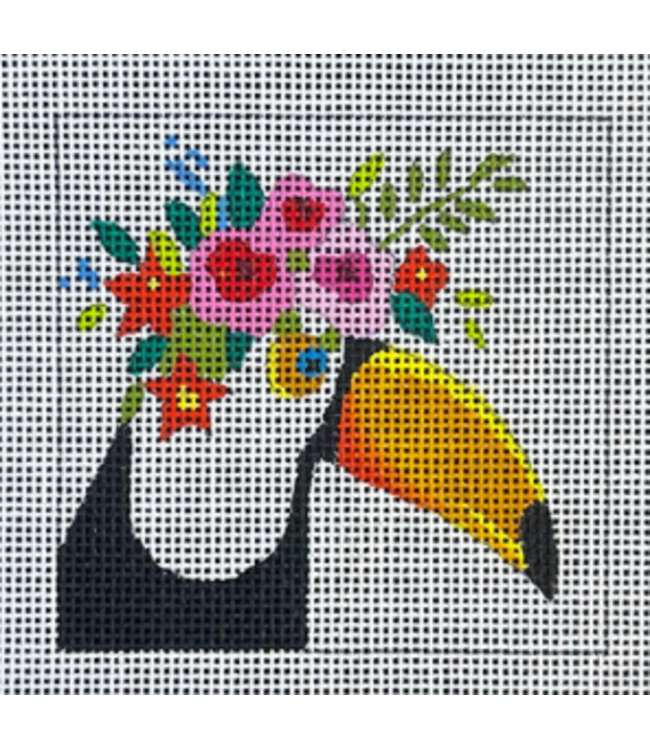 Tiucan with Floral Crown