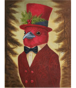 Christmas Cardinal- Scarlet Tanager