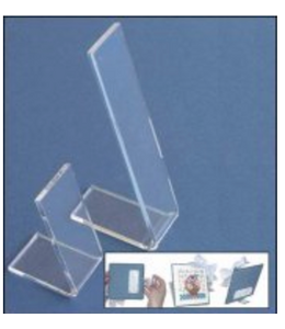 Acrylic Finishing Stands - 4"