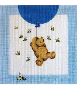 Pooh and Balloons Pillow