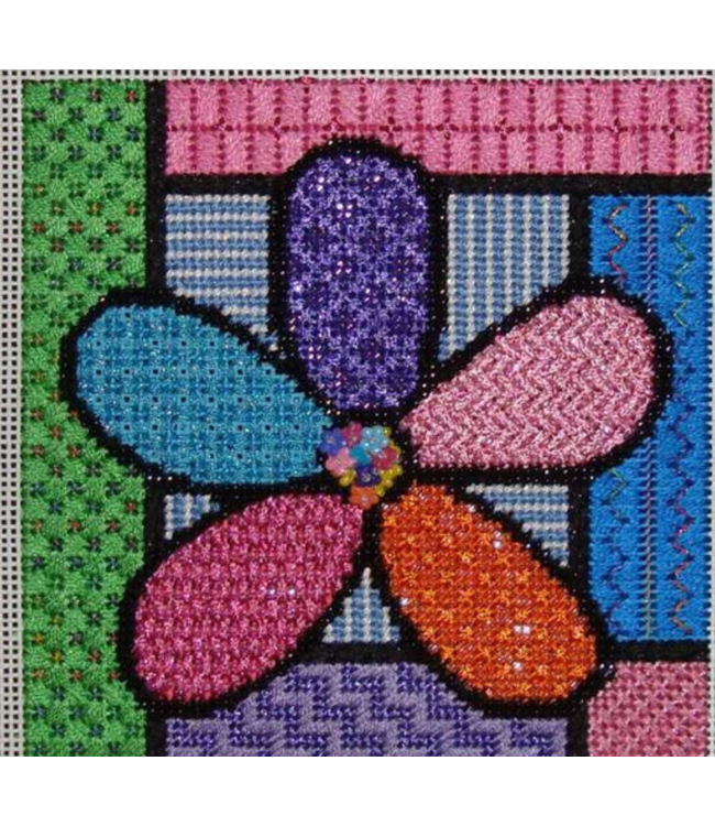 Small Daisy with stitch Guide