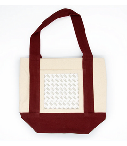 Tote Bag - Cranberry w/6x6 Opening