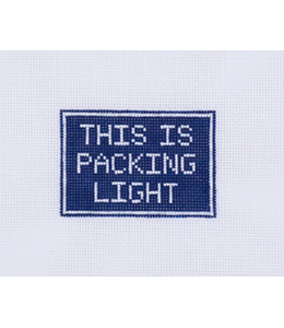This Is Packing Light Luggage Tag