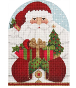 Xmas Tree Santa Dome