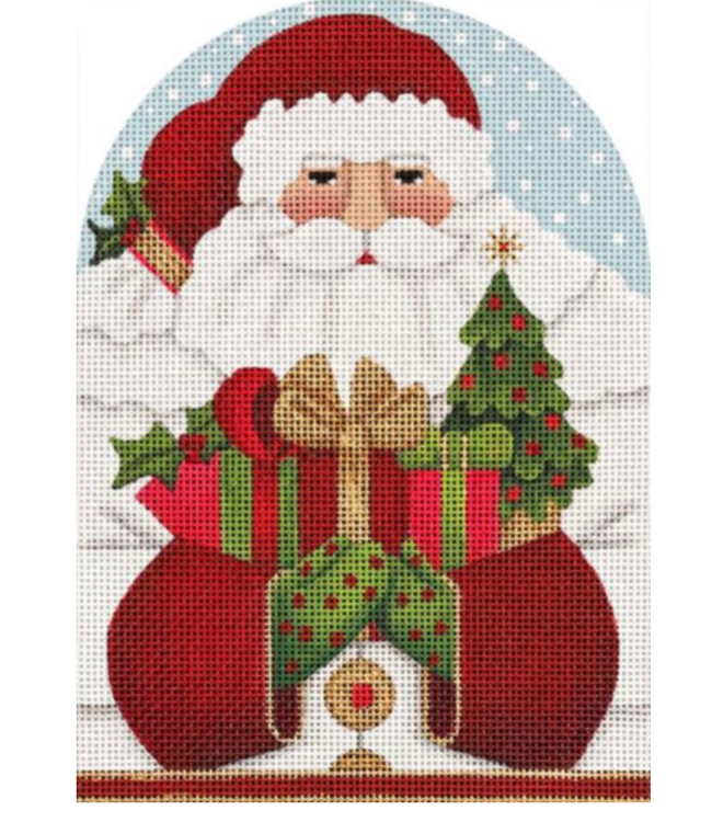 Xmas Tree Santa Dome