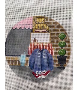 Stitching Girl - LNS Red