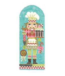 Candy Chef Nutcracker with Stitch Guide+Embellishment Kit