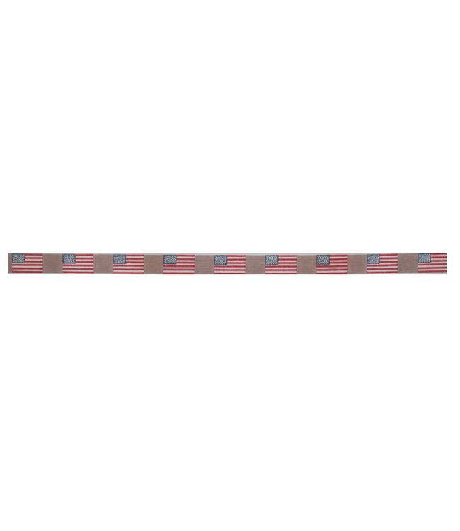 American Flag - Khaki Belt