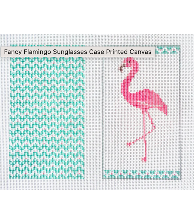 Fancy Flamingo Sunglasses Case