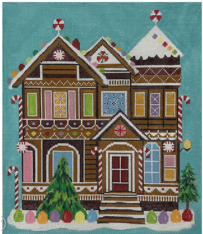 Gumdrop Gingerbread House