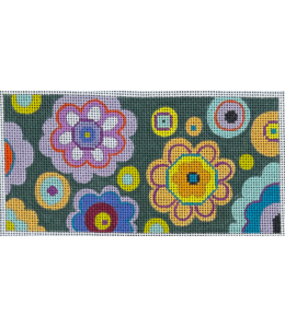 Whimsal Floral on Black