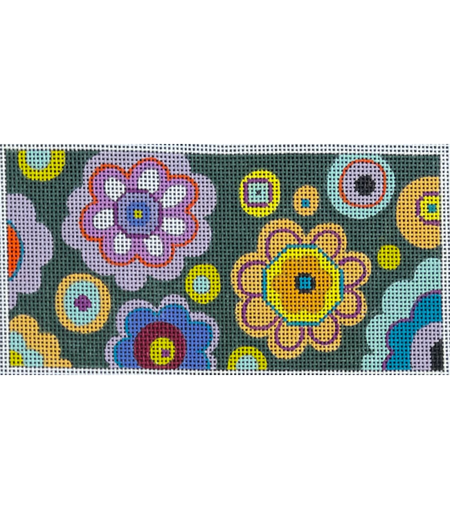 Whimsal Floral on Black