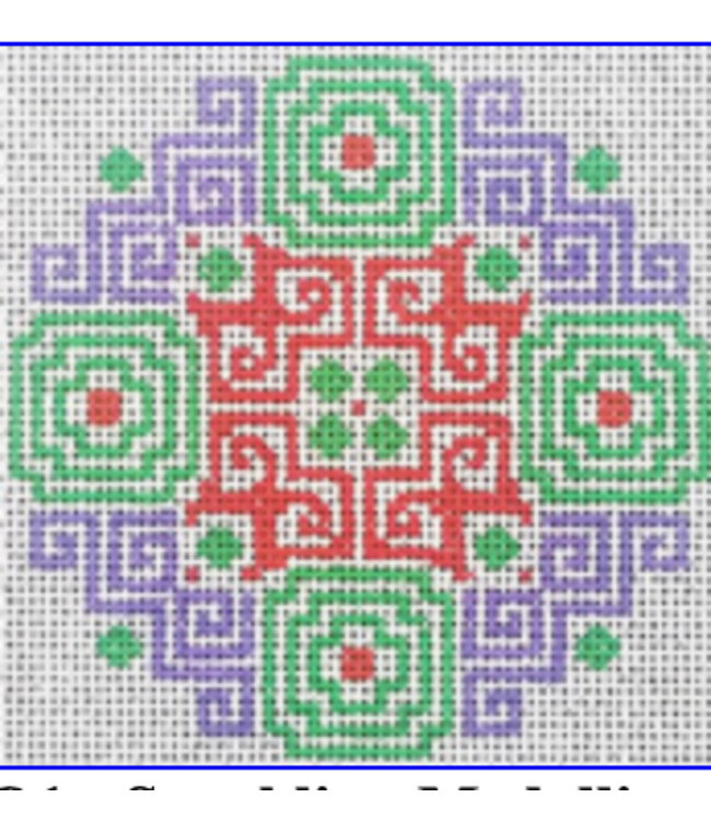 Sparkling Medallion #1