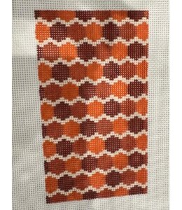 Hex Eyeglass Case - Burnt Orange