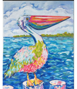King Pelican on Piling