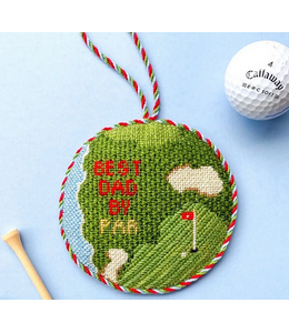 Best Dad Needlepoint Canvas