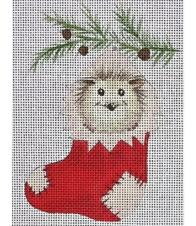 Hedgehog In Stocking