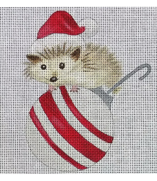 Hedgehog On Ornament