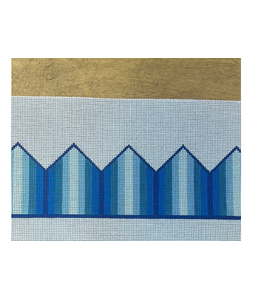 Birthday Crown -Blue Stripes
