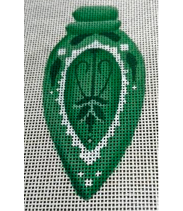 Green Glass Ornament