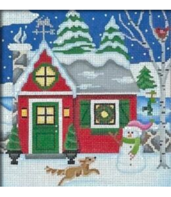 Winter, Red House