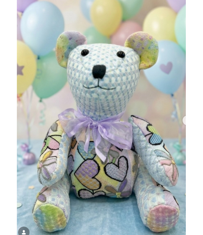 Sweetheart Bear with Stitch Guide