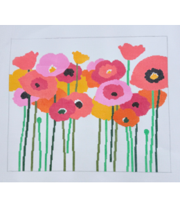 Poppies Pink and Orange