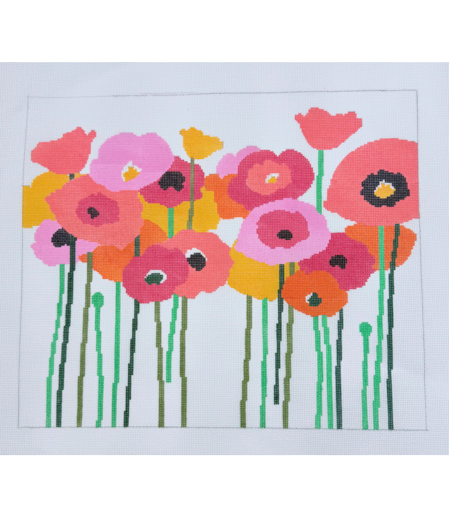 Poppies Pink and Orange