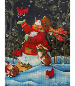 Snow Forest Snowman