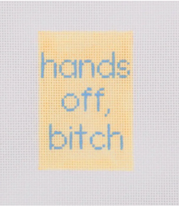 Hands Off, Bitch Luggage Tag