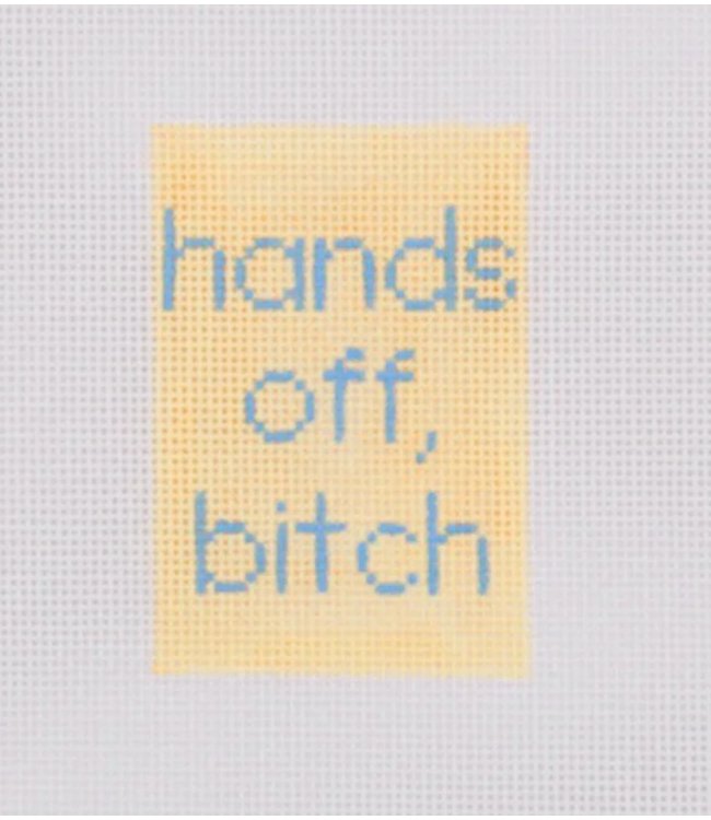 Hands Off, Bitch Luggage Tag
