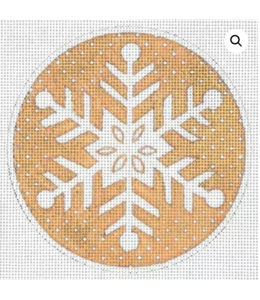 Oornament Gold and White #3