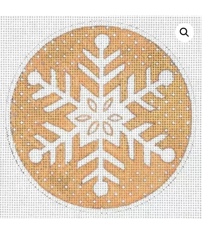Oornament Gold and White #3